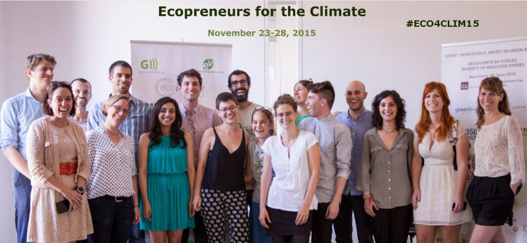 Andanatura colabora en Ecopreneurs for the Climate 2015