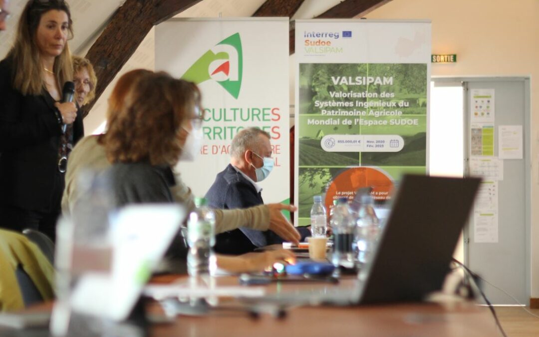 Andanatura presenta en Francia su propuesta de estrategia para valorizar el turismo sostenible en los SIPAM, espacios singulares del patrimonio agrícola mundial